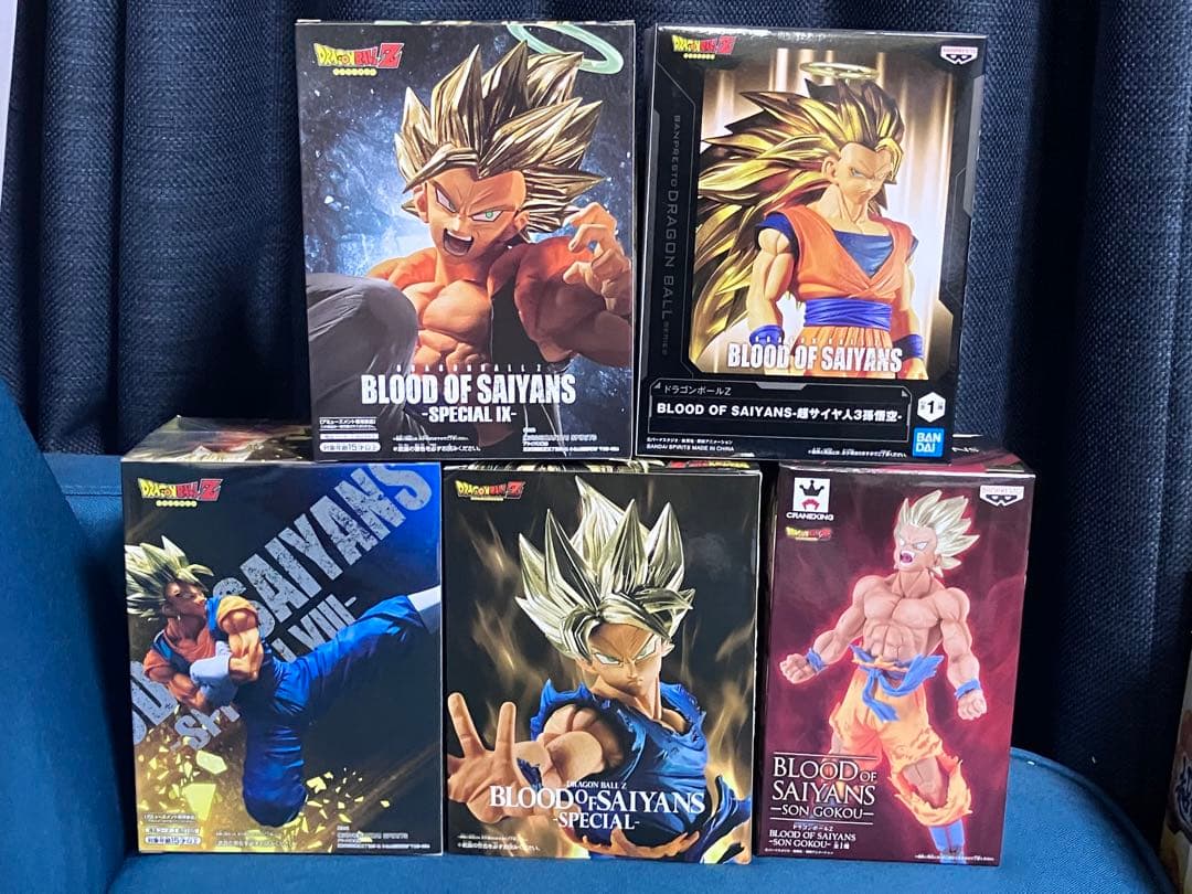 BLOOD OF SAIYANSドラゴンボールZ 5種セット - メルカリ