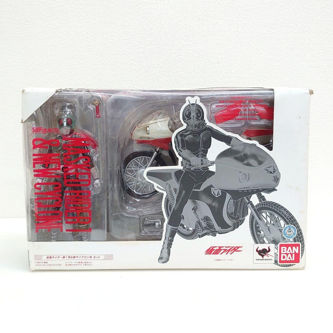 S.H.Figuarts 仮面ライダー新1号& 新サイクロン号セット　フィギュア