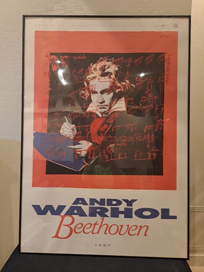 希少ポスター】アンディ・ウォーホル ベートーベン ベートーベン