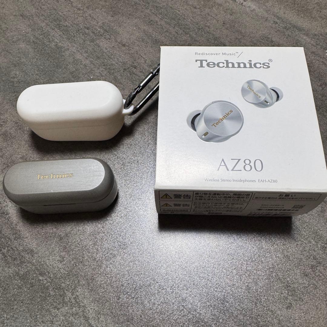 も*た様 美品 Technics AZ80 ブラック ※ケース付き Amazon.co.jp: Technics Wireless Earphones EAH-AZ80-K Black