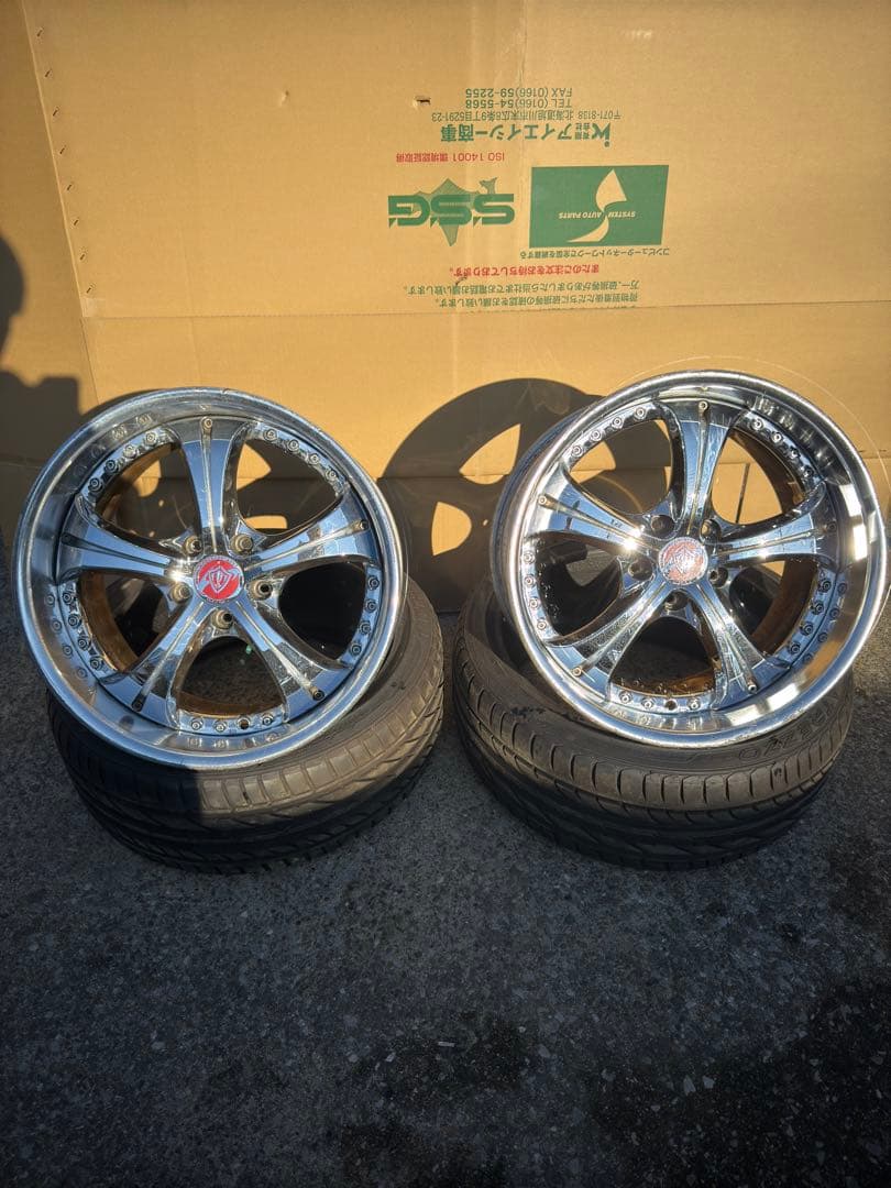 ヴィエナ クラージェ ビエナ クラージュ 深リム 18インチ10j jzx100