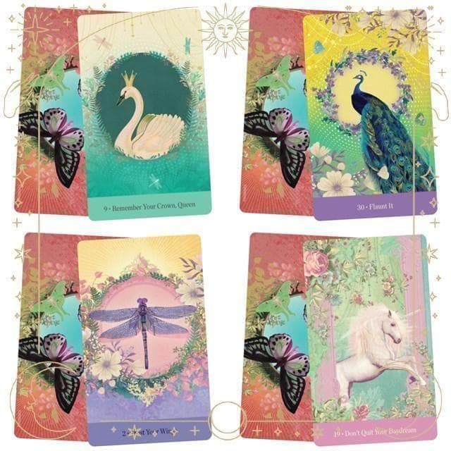 ☆正規品オラクルカード☆金縁✨柔らかな癒しの世界✨優しいタッチの