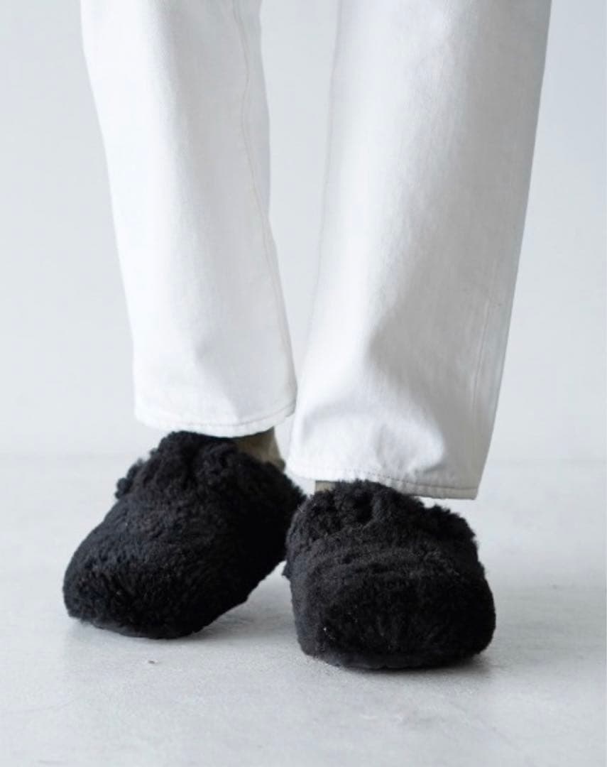 ビルケンシュトック BOSTON ファーボアボストンテディーリベット 黒