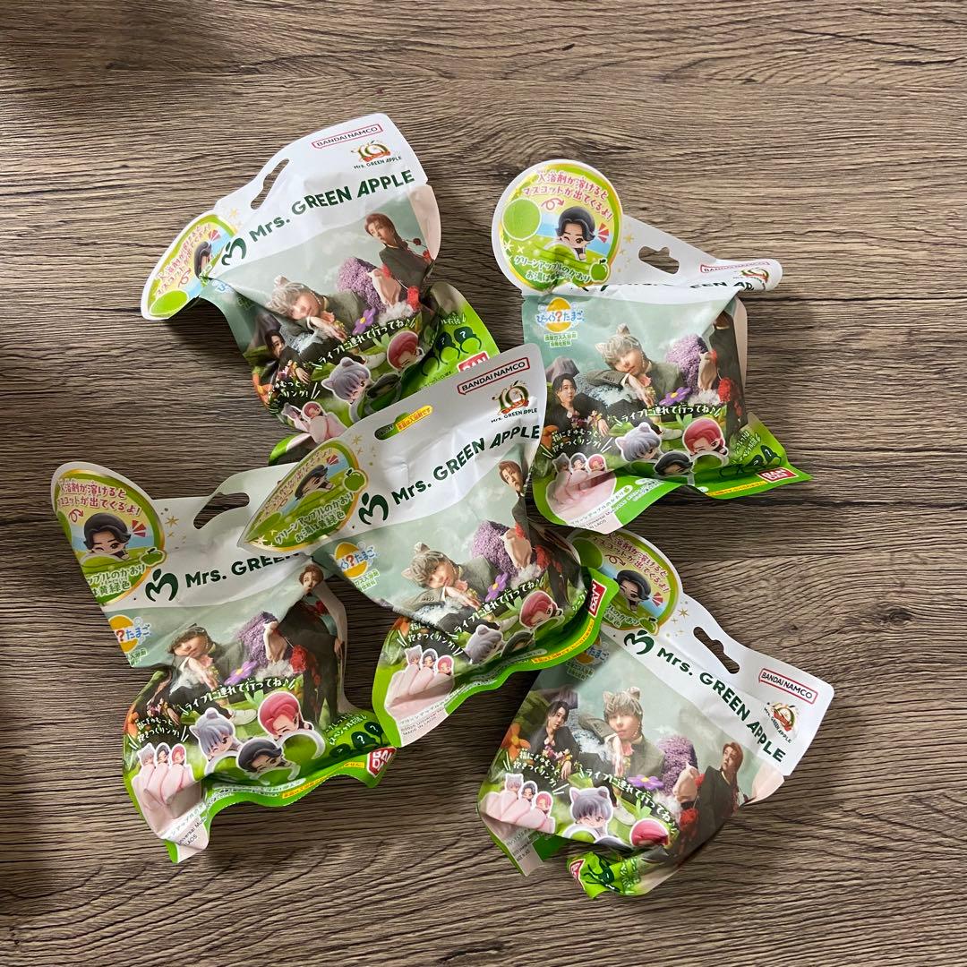 新品 びっくらたまご Mrs.GREEN APPLE 5個 ミセス バスボム - メルカリ