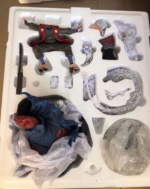 NARUTO ナルト 自来也 ガレージキット ガレキ スタチュー ② - メルカリ