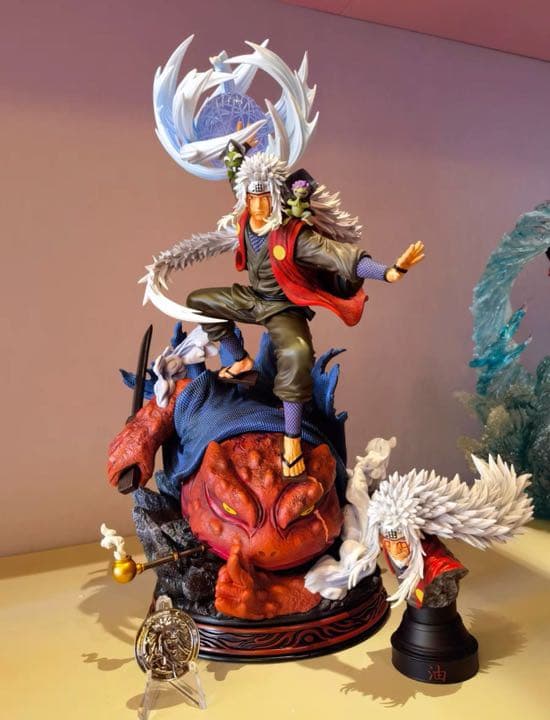 NARUTO ナルト 自来也 ガレージキット ガレキ スタチュー ② - メルカリ