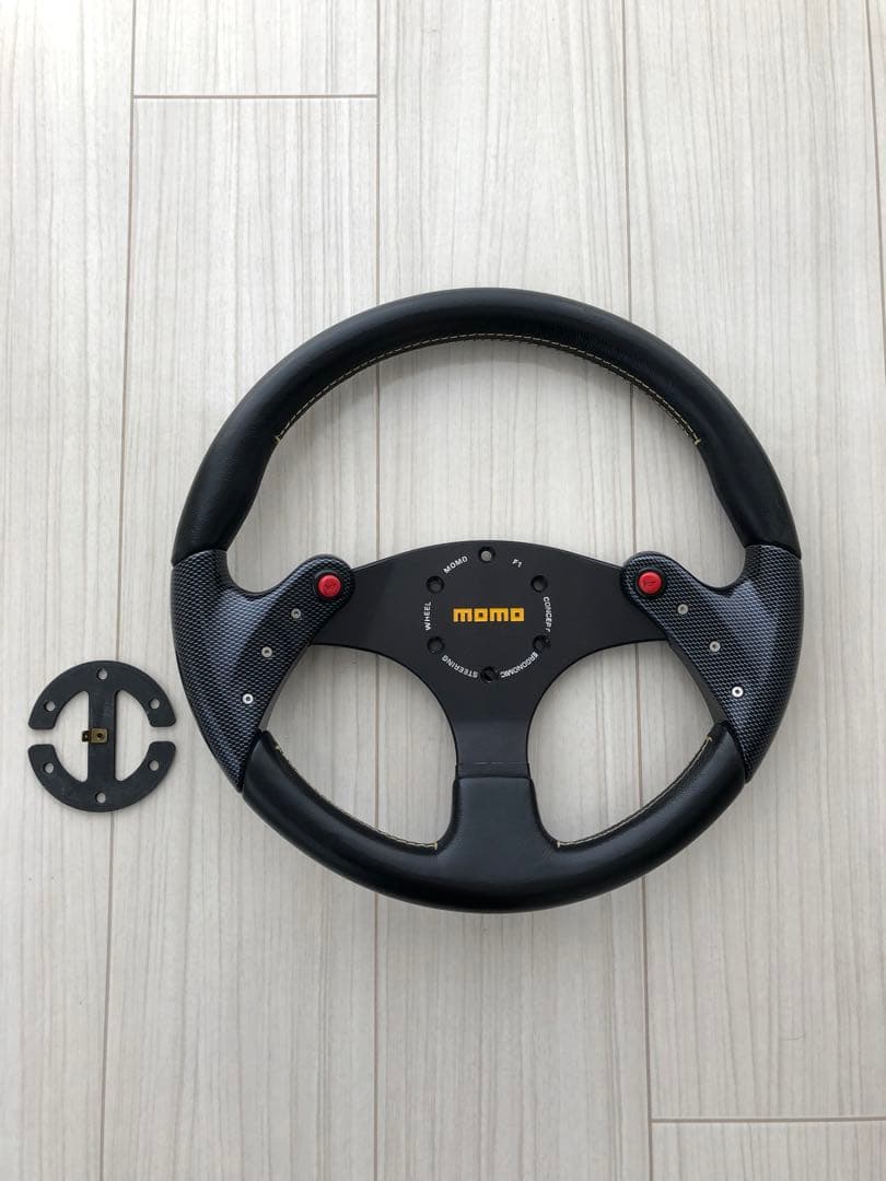 【momo】F1 concept 35パイ MOMO F1 Concept Steering Wheels GREAT GENUINE PART | Aftermarket