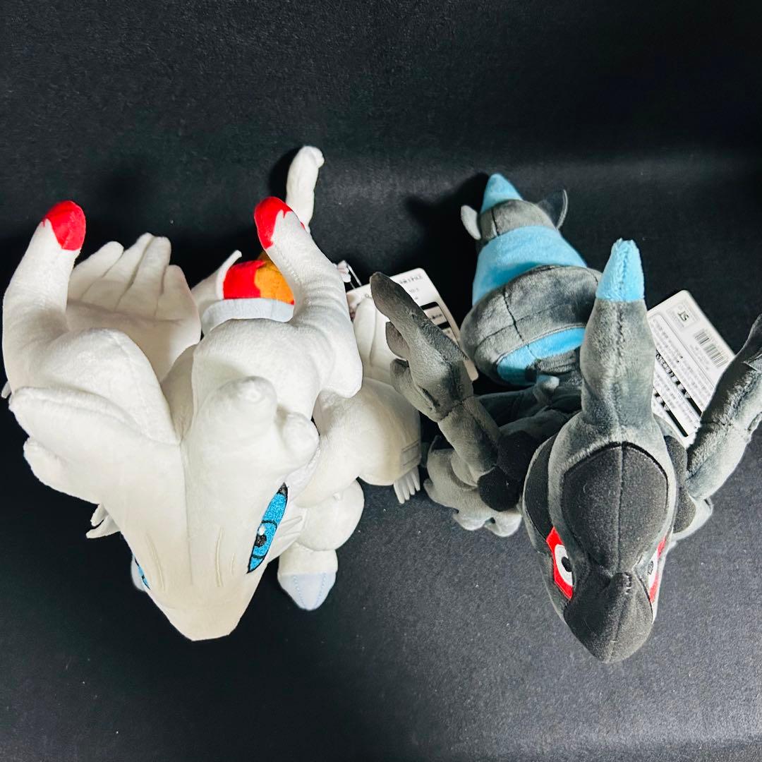 ポケモンセンター ボスごっこ レシラム ゼクロム ぬいぐるみ タグ付き