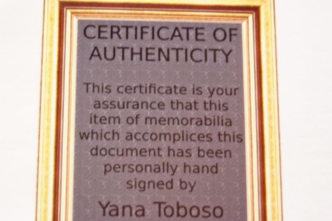 黒執事-枢やな氏の直筆サイン入りトランプカード(1) 黒執事の