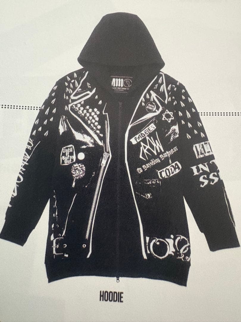 the GazettE パーカーMMB フーデイー - メルカリ