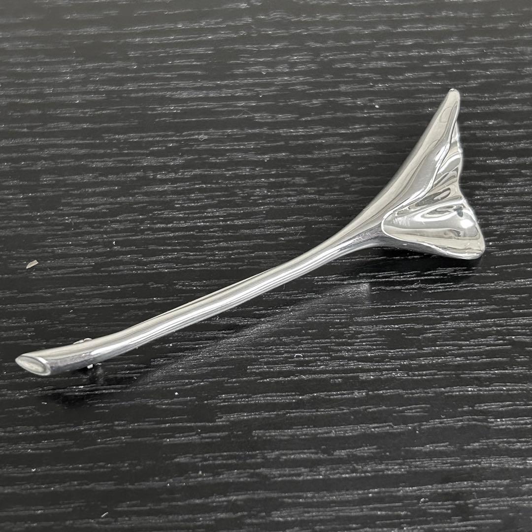 ティファニー ブローチ イチョウモチーフ 銀杏 ピンバッチ シルバー925