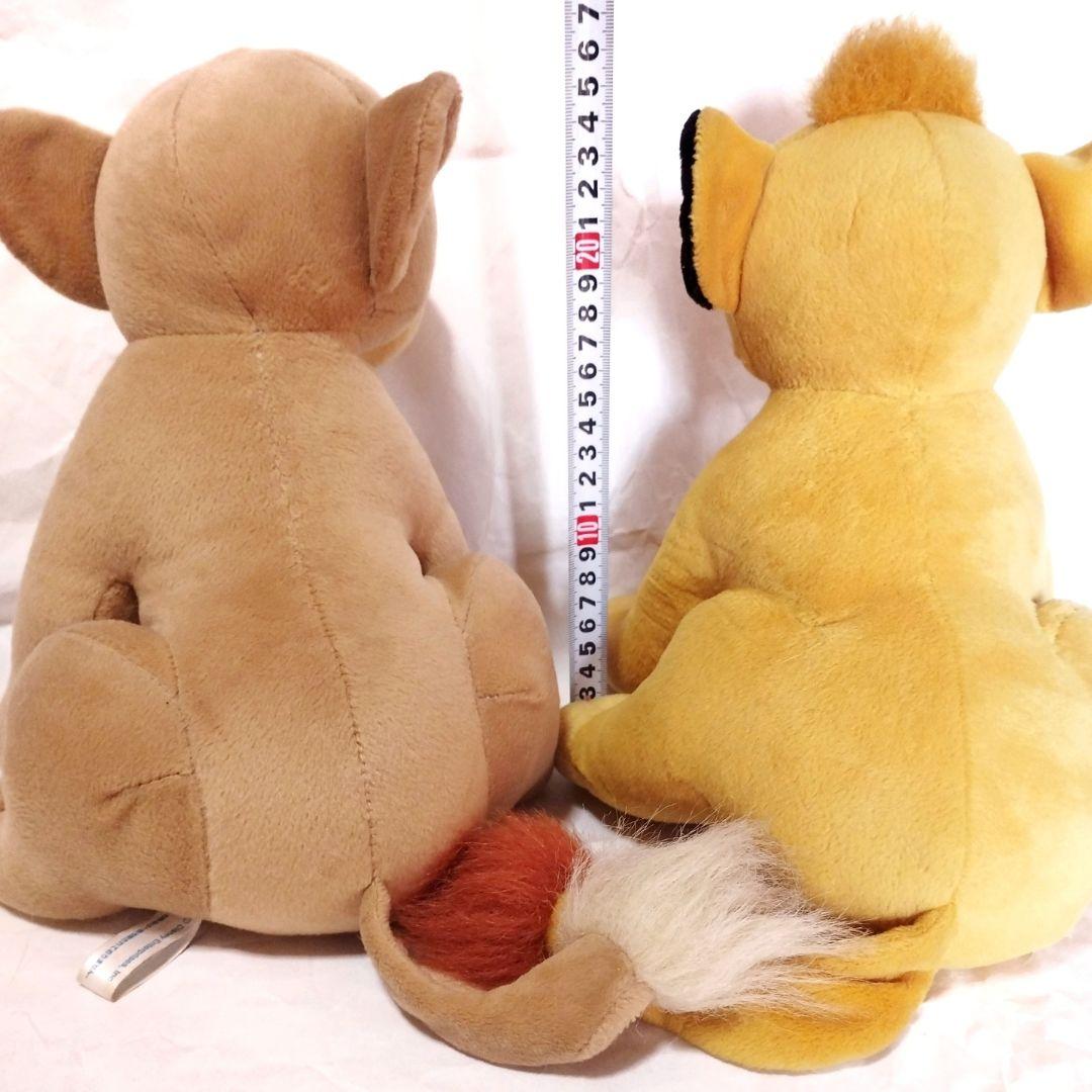 ディズニー ライオン・キング シンバ ナラ ペアぬいぐるみ 激レア