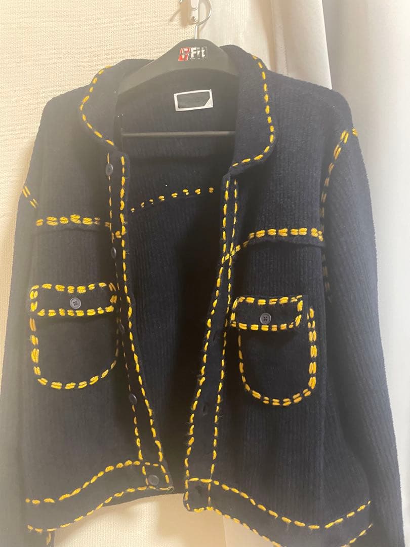 PHINGERIN PG1 ニット　値段交渉可 L size PG1 KNIT NAVY – PHINGERIN