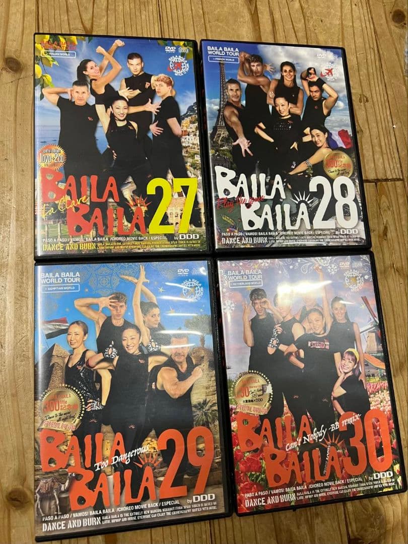 Baila Baila DVDセット 27-30 BAILA BAILA vol.27 “La Clave”＋BAILA BAILA-J「Blue Moon」【CD+DVD