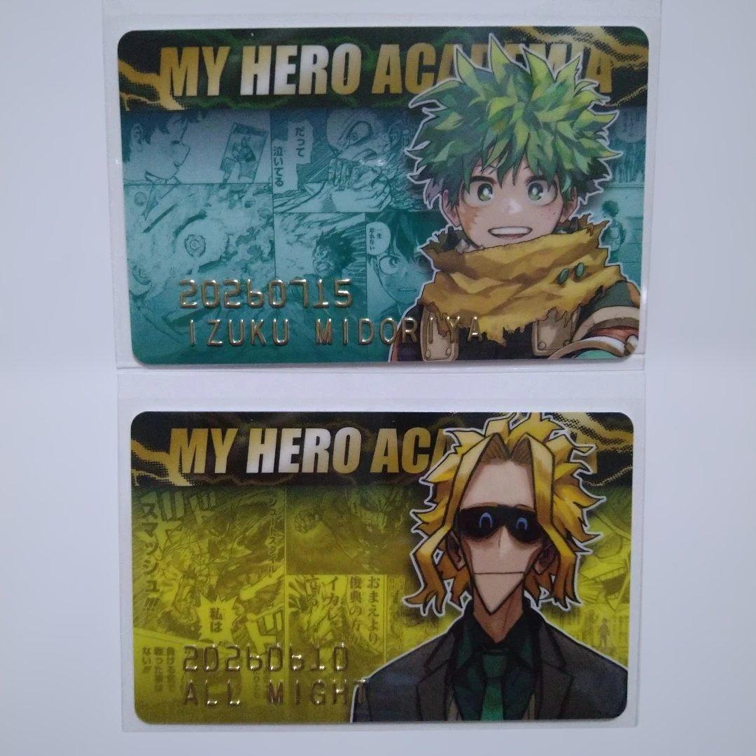 ヒロアカ バースデイコレクションカード 2026 緑谷出久 オールマイト