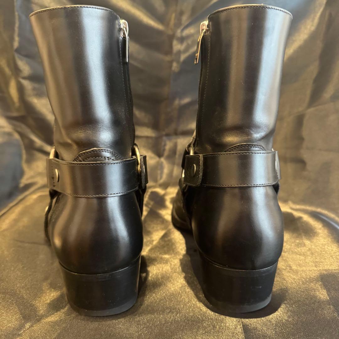 サイズ42】極美品 サンローランパリ リングブーツ ハーフラバー済