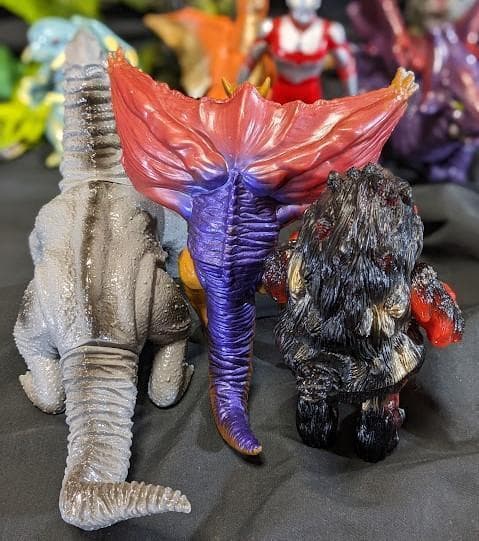 ウルトラマングレート＆登場怪獣（バンダイ）ソフビ・コンプリート12体