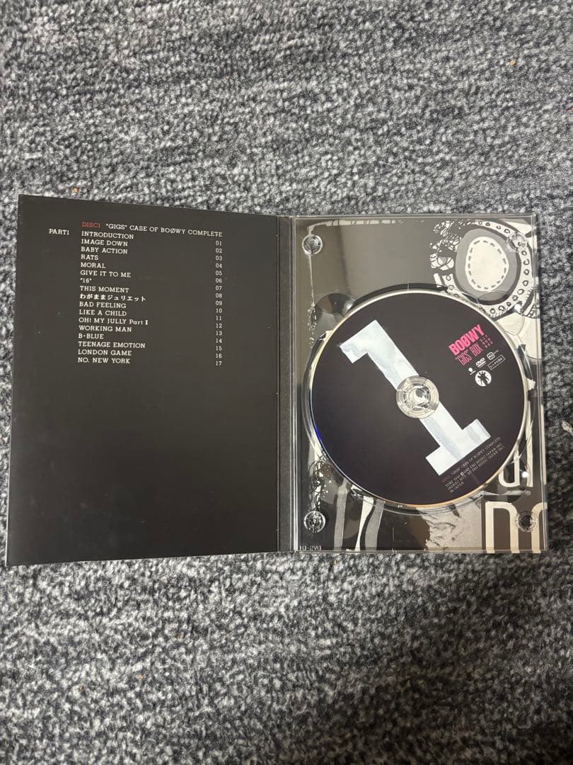 BOØWY \"GIGS\" BOX 20周年記念