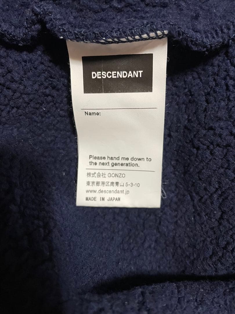 ディセンダント descendant CACHALOT MOCK NECK 2 ヴィンテージ