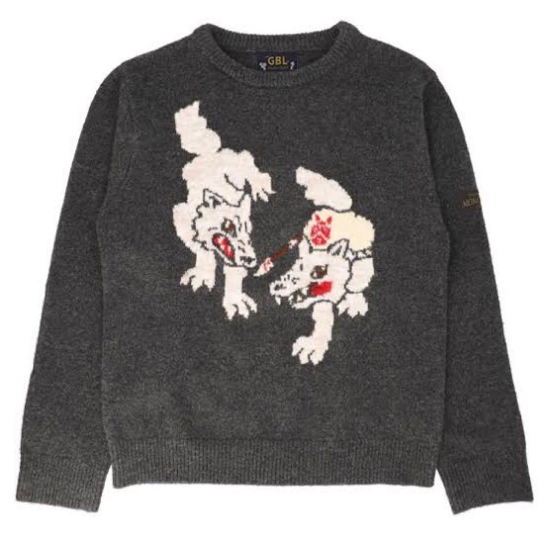 GBL】ジブリ もののけ姫 ニットセーター 山犬 L 廃盤 希少 - メルカリ