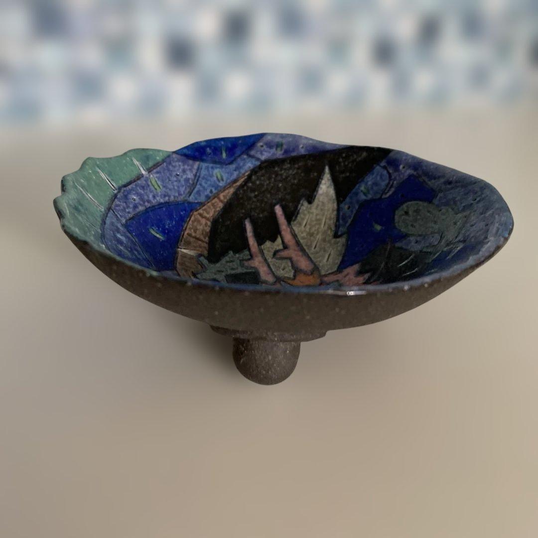 志村 観行 海座工房 ドラゴン 飾り皿 豆皿 大須賀めぐみ 青春の光