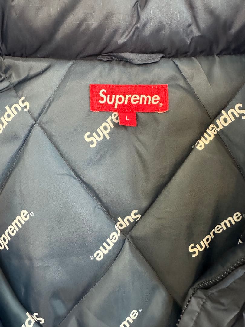 Supreme ナイロンジャケット L ネイビー/ターコイズ - メルカリ