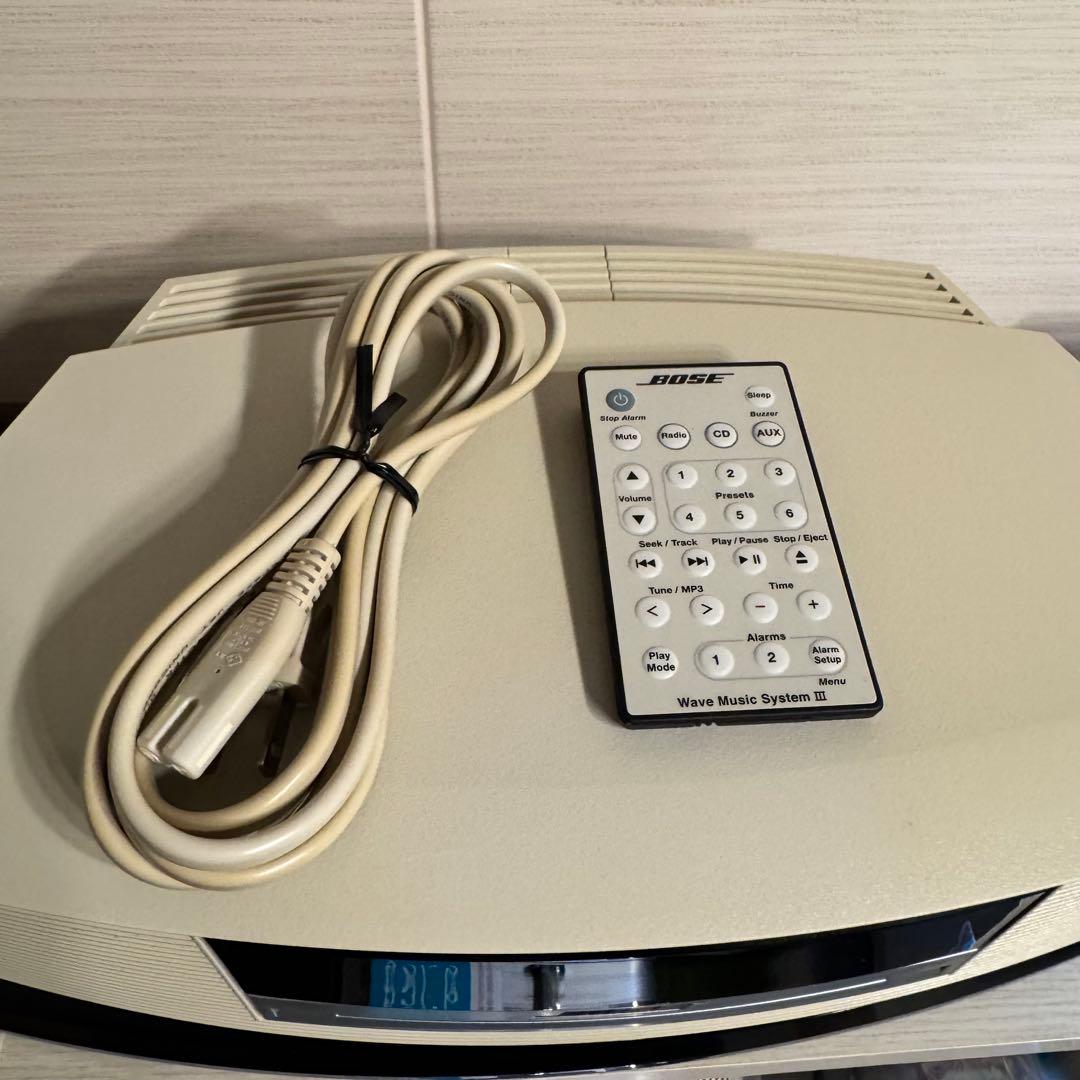 美品・専用台座付き】BOSE Wave Music System III - メルカリ
