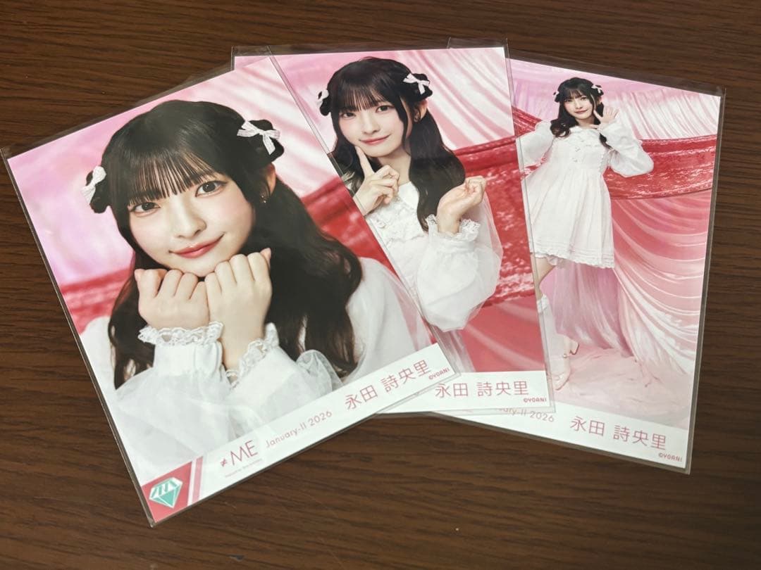 ≠ME ノイミー きゅんかわ人生 生写真 永田詩央里 コンプ - メルカリ