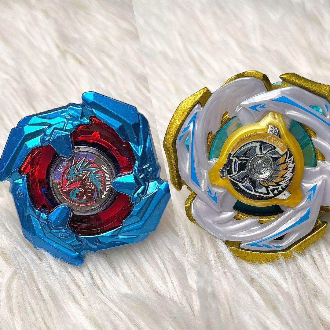 海外互換ベイブレード CX-00 ワルキューレボルト＆コバルトドレイク BEYBLADE X CX-00 ワルキューレボルトS4-70V メタルコート:ゴールド