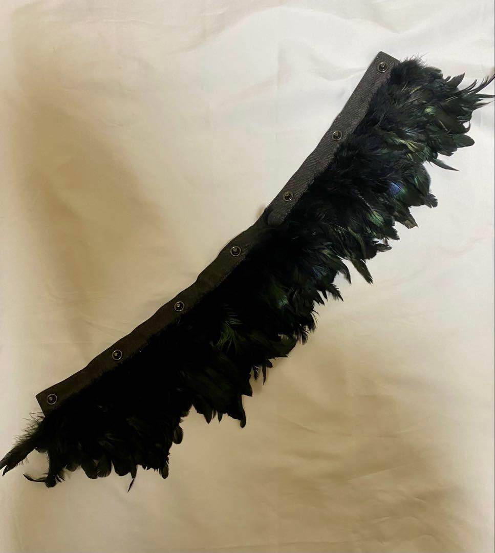 や*ま様 alice auaa 鴉羽根ベルト 羽根のみ