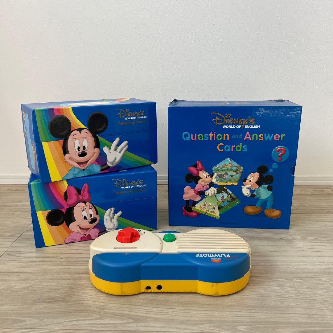 Disney World of English 質問と回答カードセット - メルカリ