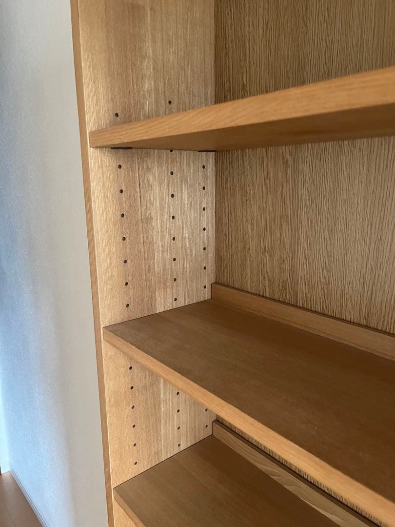 無印良品 木製本棚 多段式 薄型 - メルカリ