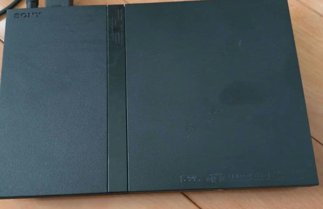 ジャンク品】PS2 本体 薄型 SCPH-70000 ブラック 本体のみ - メルカリ