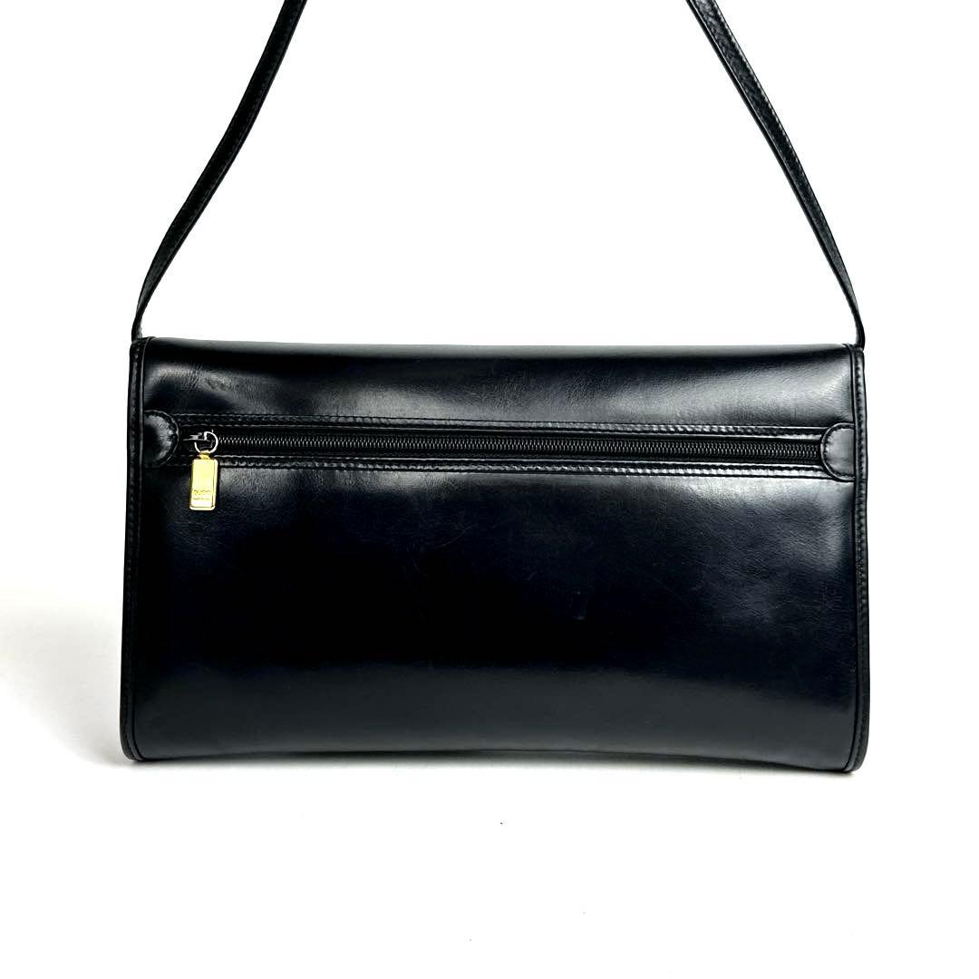 美品】グッチ インターロッキング ショルダーバッグ 2way レザー