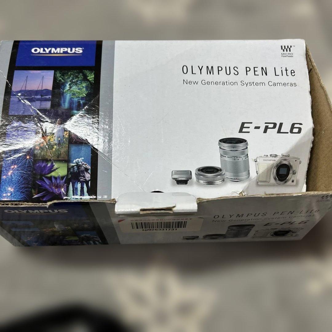 OLYMPUS PEN Lite E-PL6 本体と付属品 ジャンク品 - メルカリ