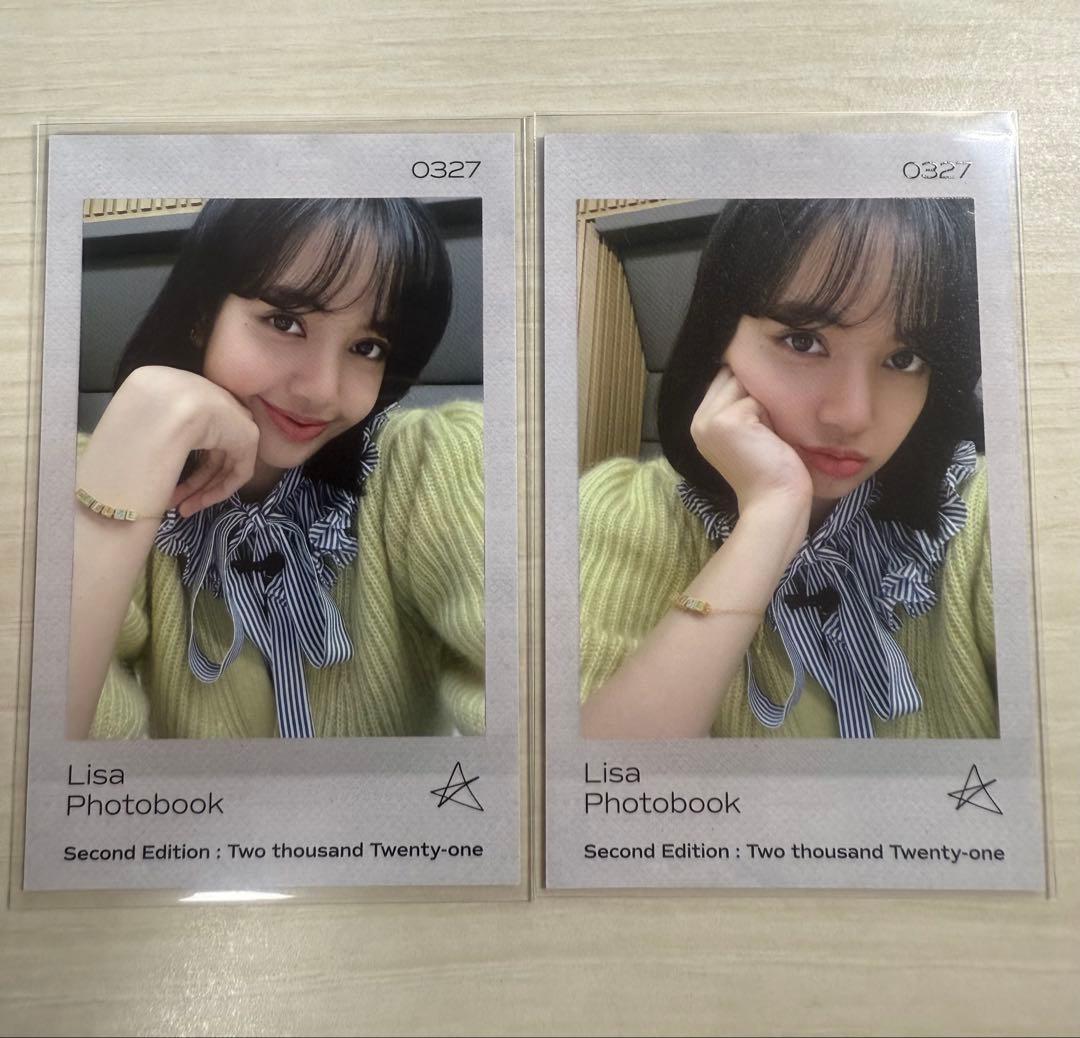 BLACKPINK リサ 0327 フォトブックトレカ - メルカリ