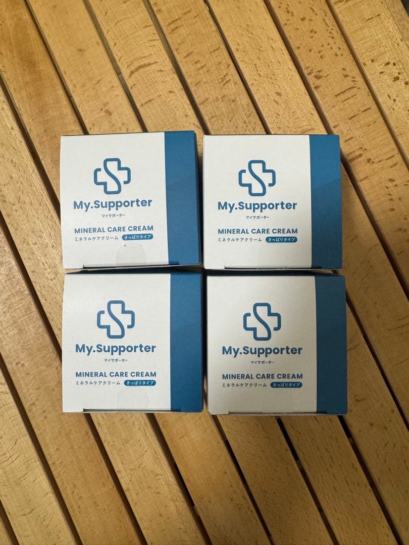 My.Supporter MINERAL CARE CREAM 4個セット - メルカリ