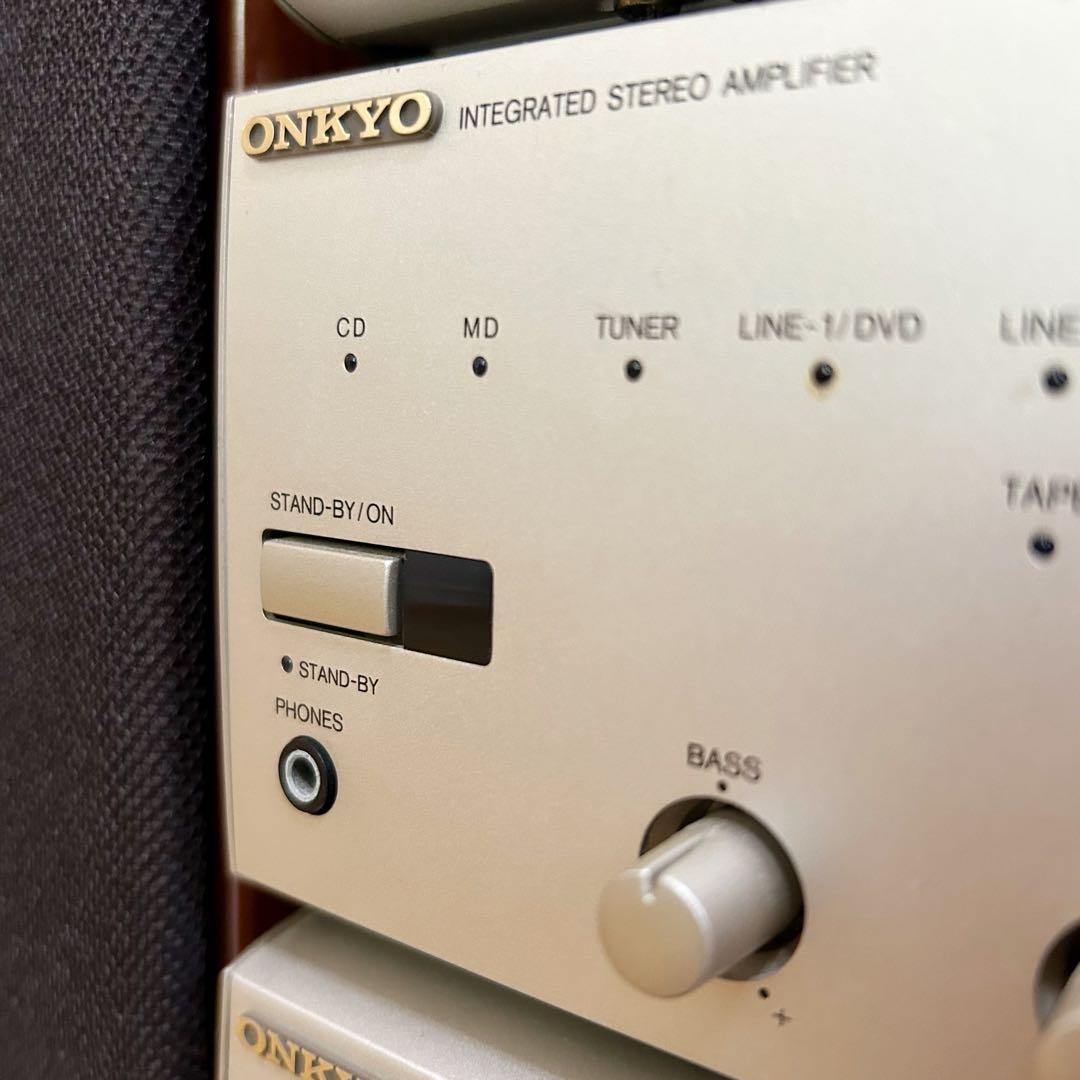 ONKYO INTEC ミニコンポ 【ジャンク品 ※CDプレーヤー故障】 L108376911