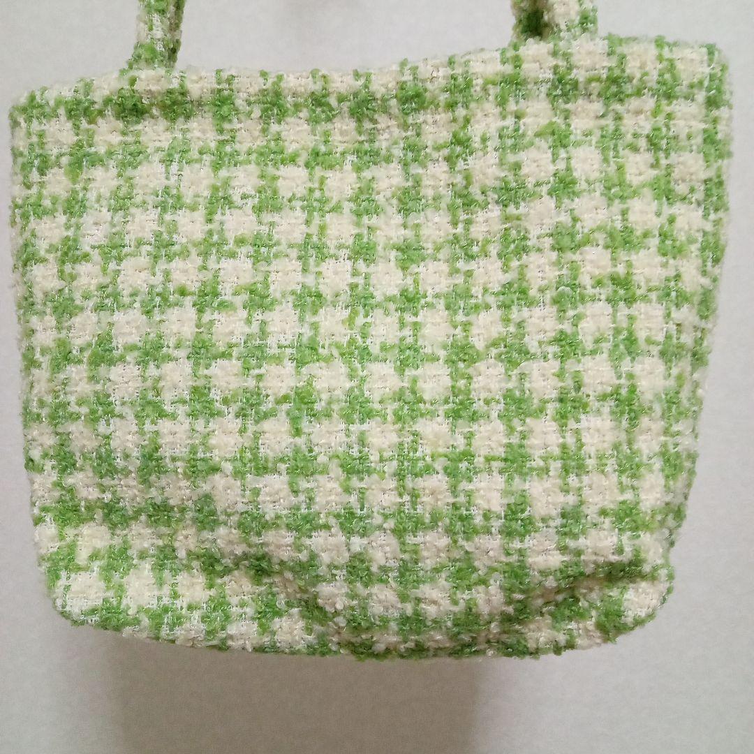未使用】CHANEL 非売品ノベルティ 黄緑 トートバッグ - メルカリ