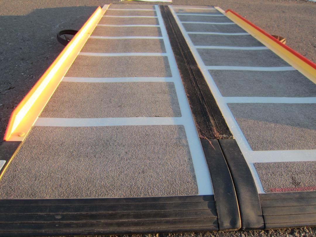 ②硬め ケアスロープ 1.5M 150cm 高圧洗浄済 車いす用 送料込