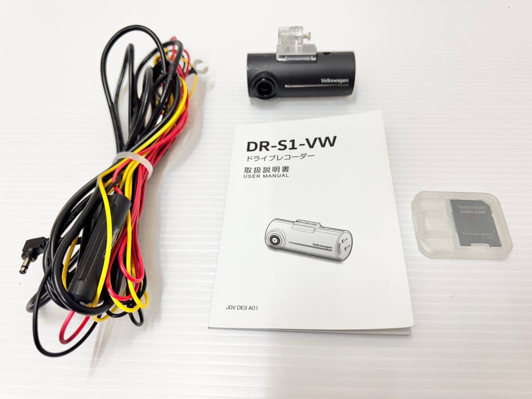 フォルクスワーゲン 純正 DR-S1-VW ドライブレコーダー ドラレコ