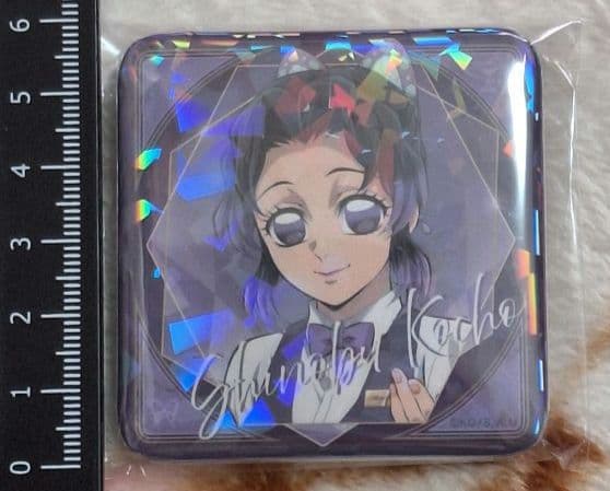 鬼滅の刃 モクテルバー ロトくじ 缶バッジ 胡蝶しのぶ アップ