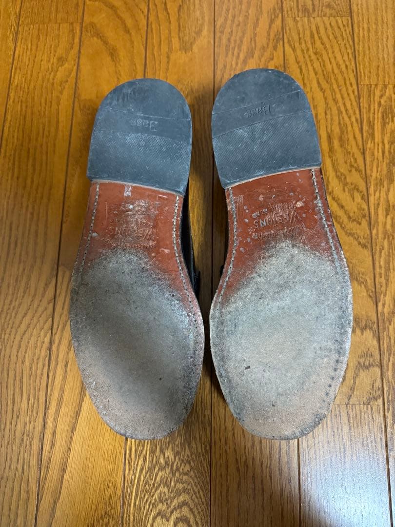 靴 G.H.bass larson zebra US10