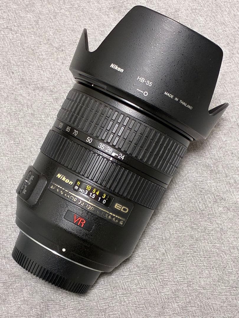 ⭐️美品⭐️ Nikon AF-S 24-120mm 3.5-5.6G ED VR Nikon AF-S FX NIKKOR 24-120mm f/4G ED Vibration Reduction Zoom
