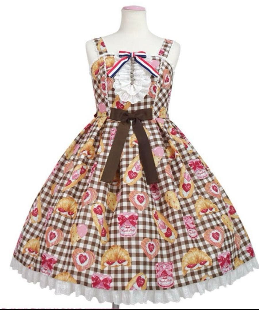 らっしゅ様専用 いちごBread Bakery JSK ヘッドドレス - メルカリ