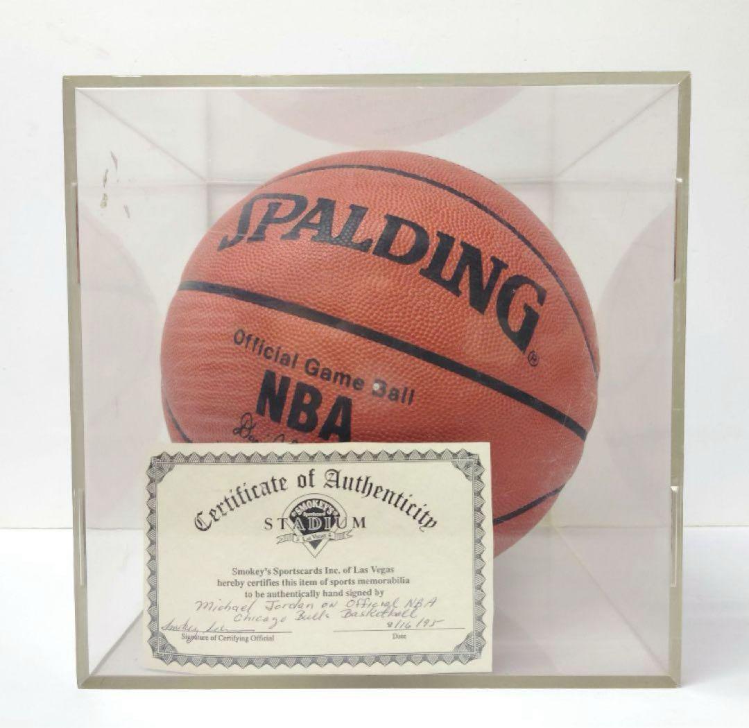 NBAサイン Michael Jordan マイケルジョーダン サイン 証明書有 - メルカリ