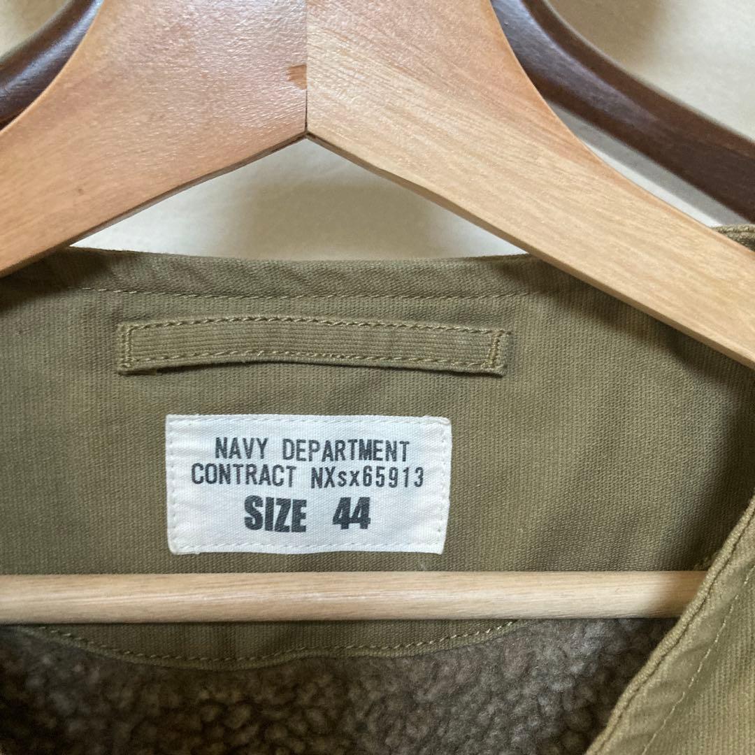 WAIPER.inc 米海軍 U.S.NAVY N-1 デッキベスト