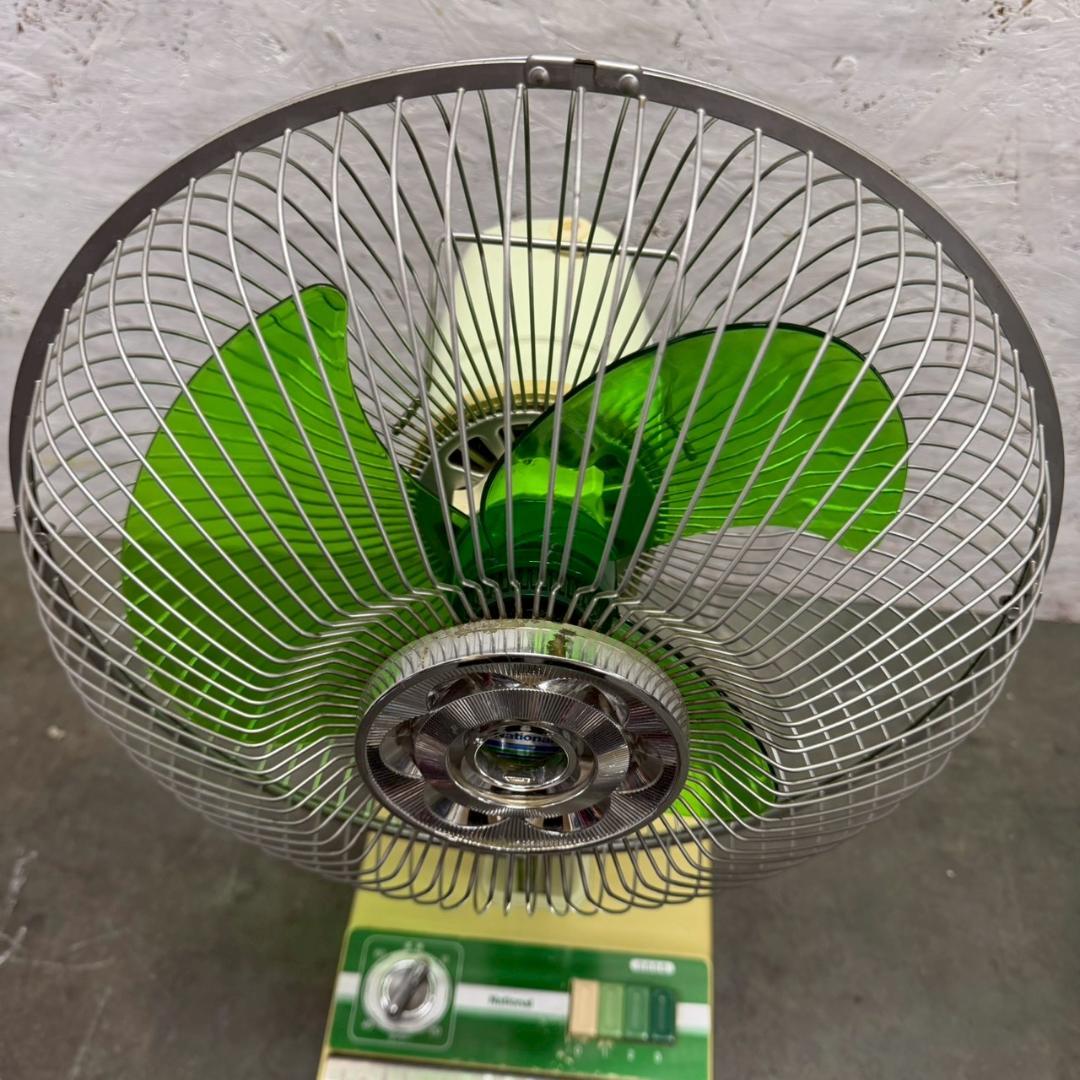 National】 ナショナル 扇風機 F-30N1M グリーン A0614 - メルカリ