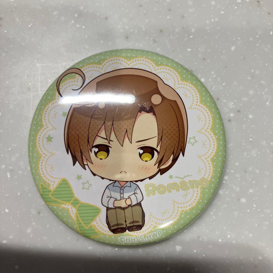 ヘタリア 南イタリア ロマーノ カラコレ 缶バッジ - メルカリ