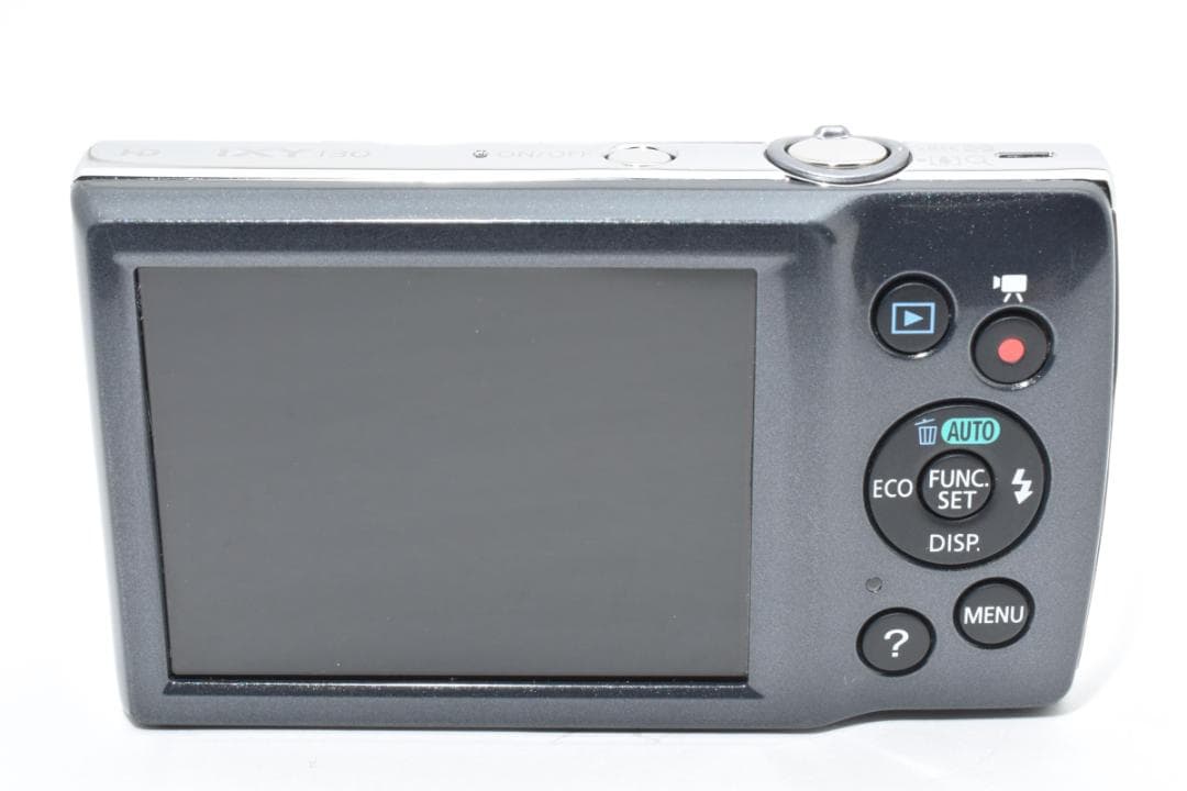 《 美品 》　キヤノン　Canon IXY 130 グレイ 動作確認済み・元箱付